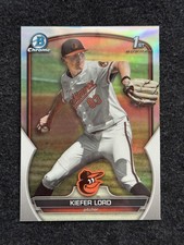 2023 Bowman Draft #BDC-137 Kiefer Lord Chrome Refractor Baltimore Orioles