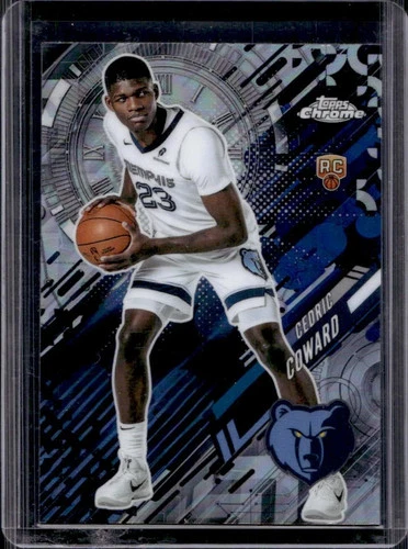 2025 Topps Chrome Cedric Coward Base (RAW)