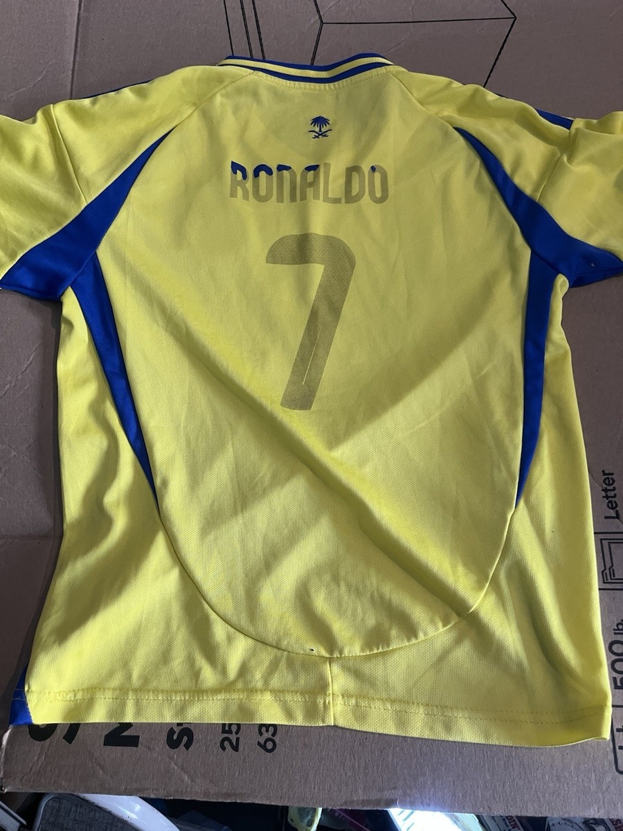 AL-NASSR KAFD CRISTIANO RONALDO #7 JERSEY - UNBRANDED - SIZE 30 | eBay
