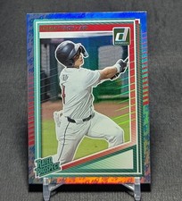 Tommy Troy Blue Rockets Rated Prospect Rookie 2025 Donruss Card 138 Diamondbacks. rookie card picture