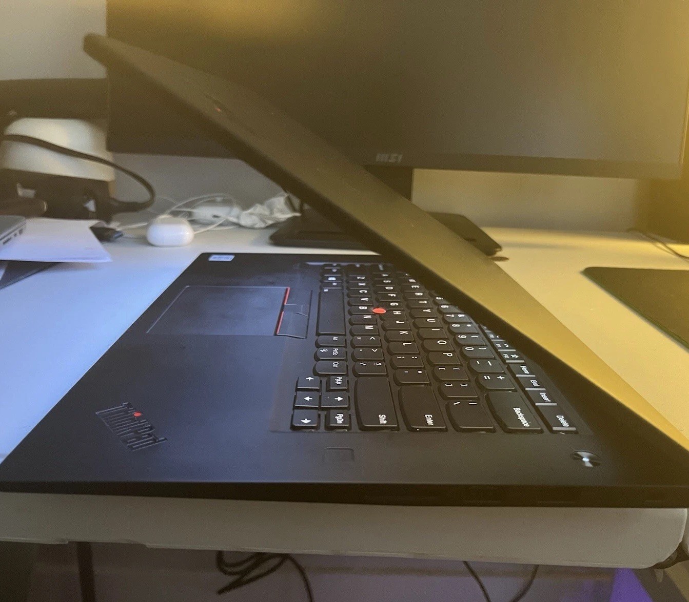 Lenovo ThinkPad P1, 15.6-Inch Laptop, with i7, 512 GB SSD (Solid State Drive), Windows 11 Pro