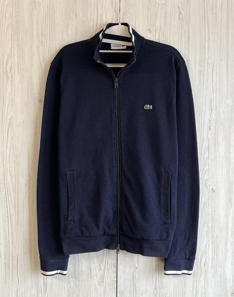 Men Lacoste Zip Navy M