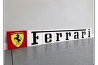 Amazing 80” 8 Piece Supercar Italian Racing Vintage White  Garage Sign