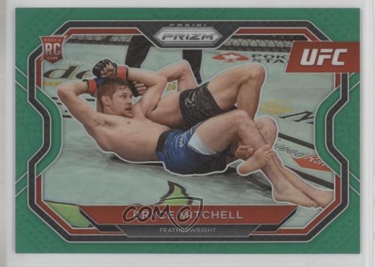 2021 Panini Prizm UFC Green Prizm Bryce Mitchell #144 Rookie RC 7iu