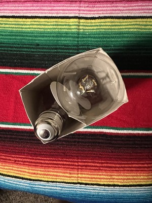 GE Refresh HD LED 5000k 5.5~60w ST19 Edison Bulbs Dimmable Clear Finish (2pk)