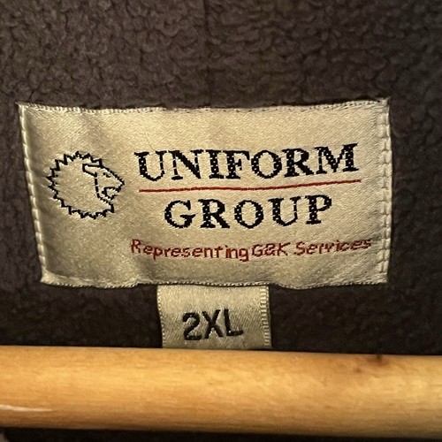 Continental Airlines Jacket Full Zip Men XXL 2XL Blue USA Made Reflective - Picture 7 of 11