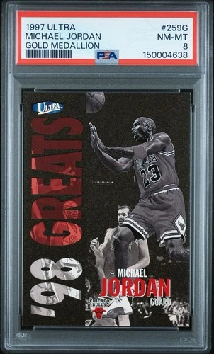 Jordan 1997 Fleer Jordan #259G Gold