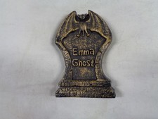 Emma Ghost Grave Stone -Halloween Garden Tombstone -Halloween Party Decor