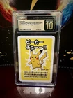 Pikachu [Super High Tension] Pokemon Japanese Old Maid CGC 10