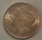 1921 Morgan Silver Dollar Coin (Brilliant Uncirculated)