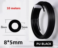 Tubing 8*5mm Tube Air Line Hose For Tyre Tire Changer Machine 10M Long Black