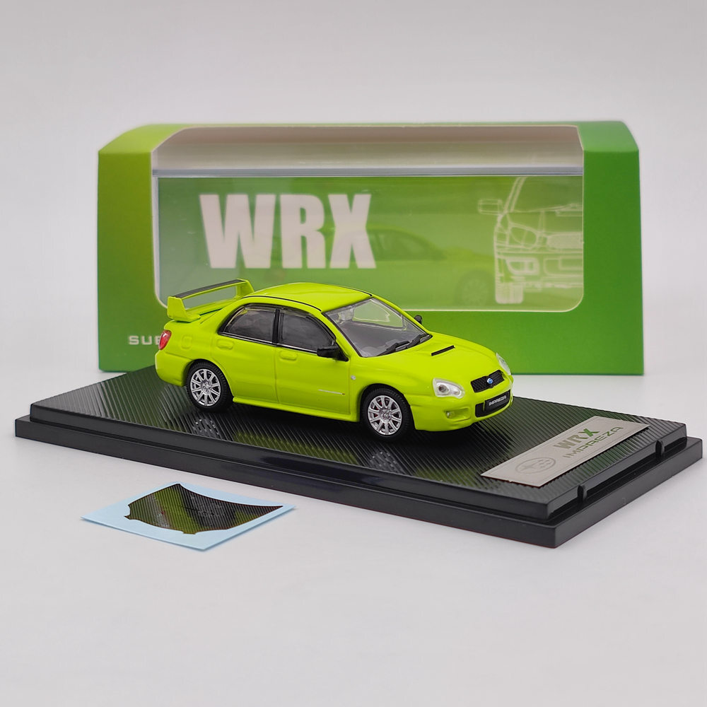 Subaru Impreza WRX STI 2006 Diecast Toys Car Models Hobby