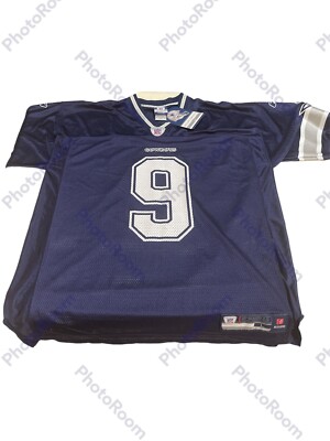 New With Tag Reebok NFL Dallas Cowboys #9 Tony Romo Jersey Size