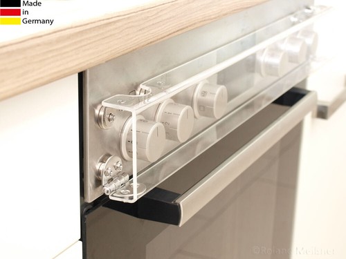 8-teiliger Herdschutz Mit Kindersicherung - Hitzebeständige Abdeckungen Für Herdknöpfe