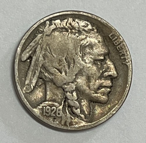 1926-D Denver Mint Buffalo Nickel Fine Condition Better Date
