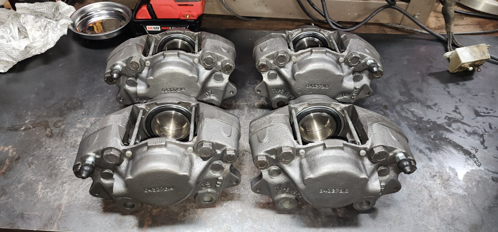 ROLLS ROYCE FRONT CALIPER SHADOW, CORNICHE 66-80 RR363 MUST Send ME YOUR CORE