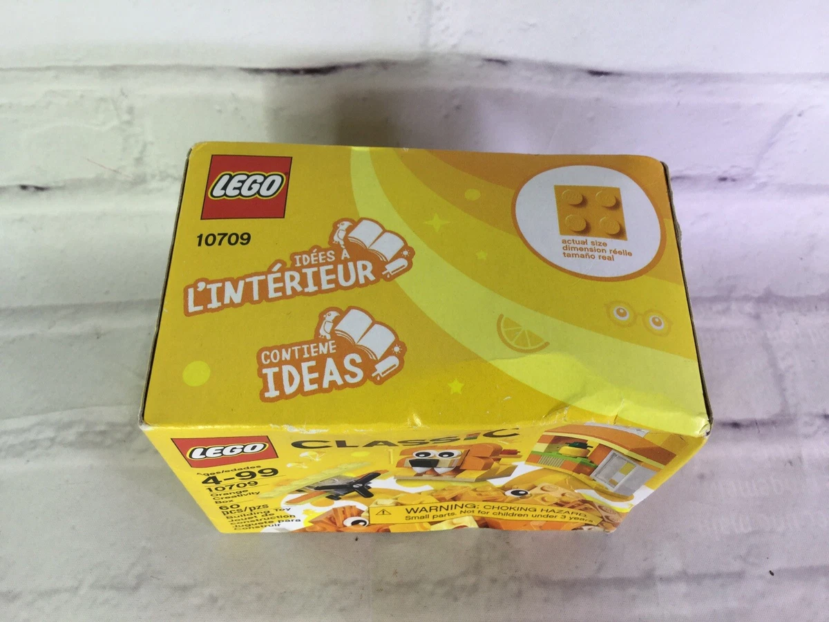 LEGO Classic 10709 Orange Creativity Box 60 Pcs Building Toy