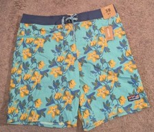 Patagonia Stretch Wavefarer 10" Boardshorts Blossom Floral STY 86543 Men's 38