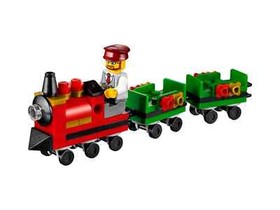 LEGO Seasonal Christmas Train Ride Holiday Park Minifigures 40262 Retired NEW A+