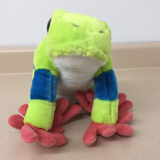 Wild Republic Red Eyed Tree Frog Soft 12" Tree frog Plush Stuffed Toy