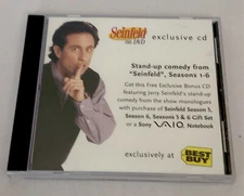Seinfeld On DVD (Best Buy Exclusive) Stand-Up Comedy From Seasons 1-6 New Sealed
