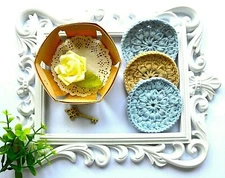  6 Reusable Face Pads | Cotton Makeup Remover Rounds | Eco-Friendly Washable 