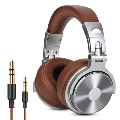 Oneodio Pro 30 Profi Studio DJ Kopfhörer mit Mikrofon Over Ear kabelgebunden