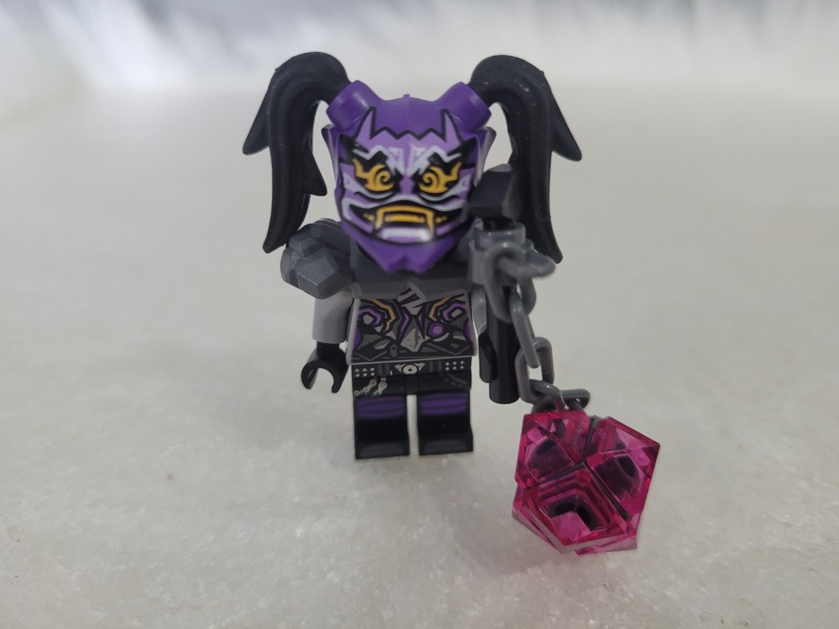 Lego Ninjago Ultraviolet Minifigure+Oni Mask of Deception from set