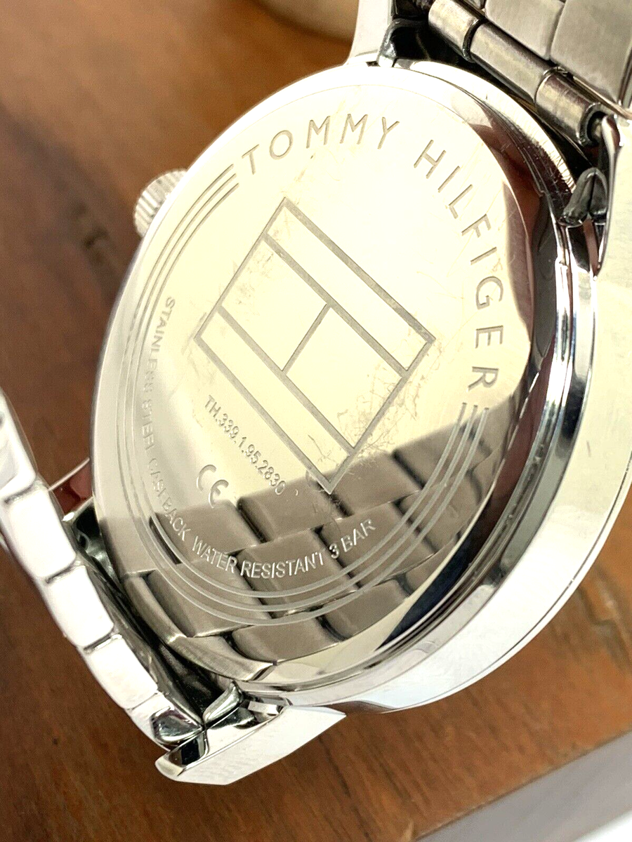 Tommy Hilfiger Men's Watch 1791752 Gray Dial Quartz Silver Tommy Hilfiger Men's Watch 1791752 Gray Dial Quartz Silver