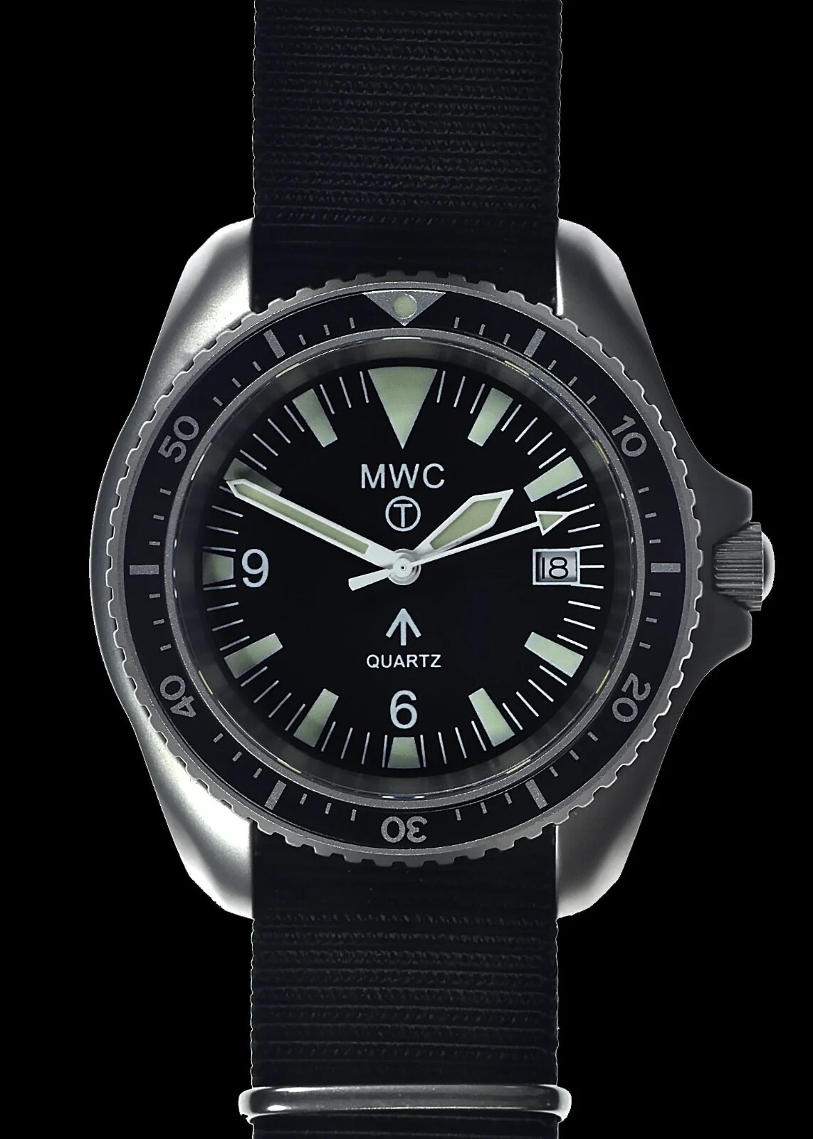 Montre Automatique MWC Militaire 1999-2001 - Acier, 40mm, 300m étanche - Neuf Avec étiquettes
