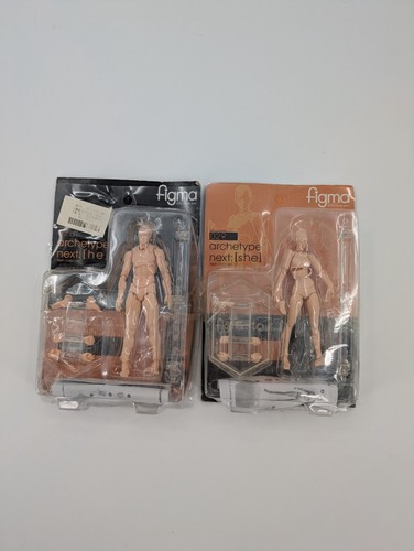 Figma Archetype Next He / She 02 Figure Max Factory Flesh Color Set 2 - Picture 2 of 9