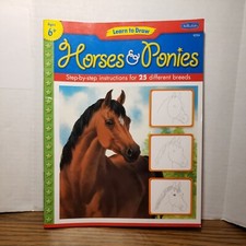 Step-By-Step Instructions for 25 Different Breeds LEARN TO DRAW Horse  Pony