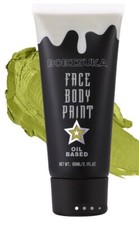 Oil Based Face Body Paint Cosplay Halloween, 13 Ogre Green, Sealed