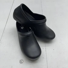 Anywhere Guardian Angel Black Slip Resistant Clogs Women’s Size 10 Mens 8 NWOB