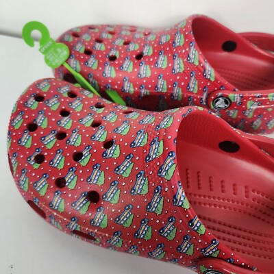 Crocs Shoes Size M 8 W 10 Classic Vineyard Vines Clogs  display picture 3
