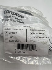 CANPLAS PVC URINAL FLANGE SPIGOT 2", 213661W