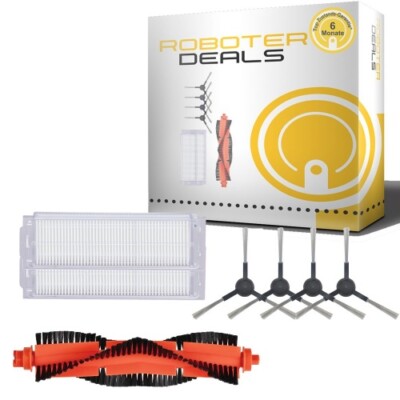 Zubehör Set (Ersatzteile) für Xiaomi Mi Mop Pro STYJ02YM / STYJ02YMW (4x Seitenb