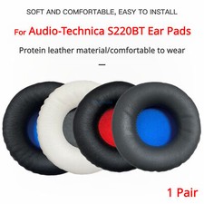 Replacement Ear Pads for Audio-Technica ATH-S200BT S220BT Headphone Cover