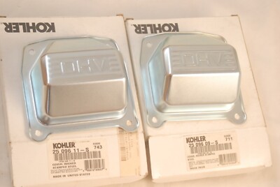 Steel Rocker Cover Genuine Kohler OEM Steel Rocker Cover Set part # 25 096 11/ 25 096 09 ...