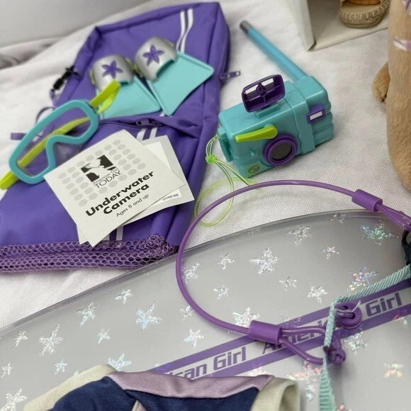 Boneca American Girl Pleasant Company GOTY 2003 Meet Kailey Hopkins com caixa de cachorro - Imagem 4 de 4