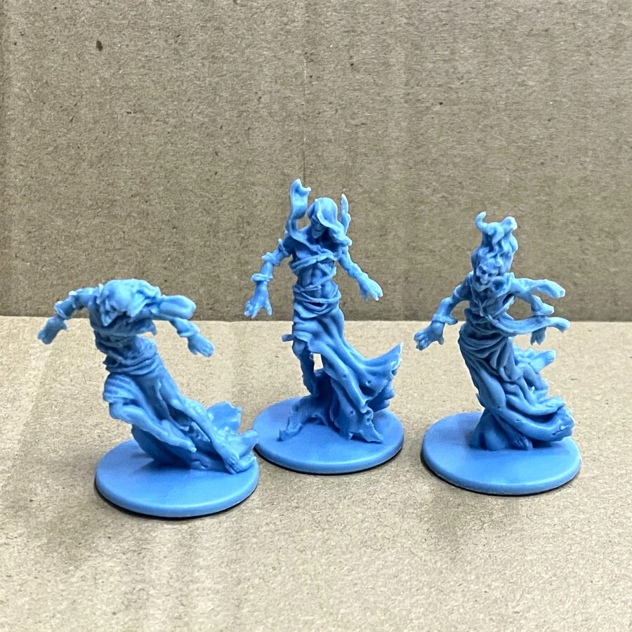 9PCS Zombicide Black Plague Green Horde Spectral Walkers Board Game Minis Toys - Image 3 of 4