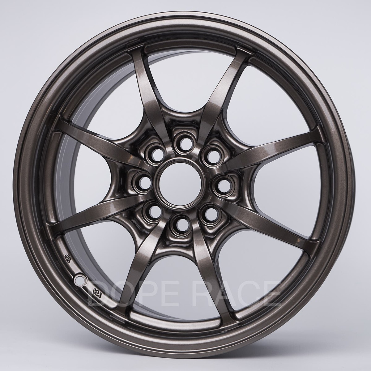 1 PC, ROTA CIRCUIT 8, 15x6.5, +38mm, 4x100, 67.1 Hub, BRONZE