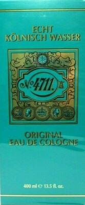 ECHT KOLNISCH WASSER No 4711 ORIGINAL EAU DE COLOGNE SPLASH 13.5 Oz / 400 ml NEW