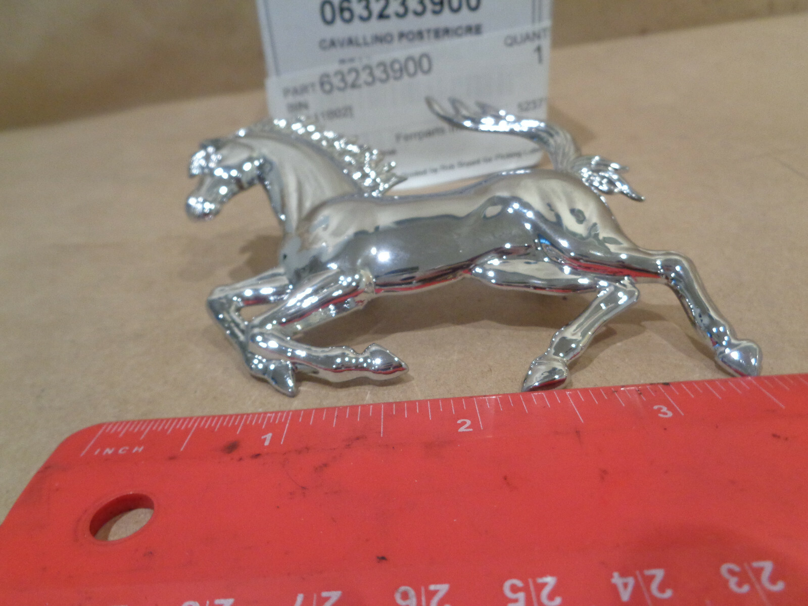 Ferrari 348,355,456,512,550,575,599,612- Large Prancing Horse - P/N 63233900