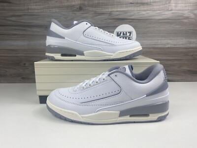 Nike Air Jordan 2 retro Low Shoes White Cement Gray Men\'s Size 12 DV9956-100 Nike Air Jordan 2 Retro Low Python White Cement  main image 4