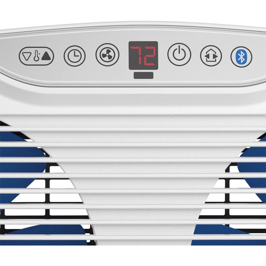 Lasko Electrically Reversible Twin Window Fan with Bluetooth | eBay