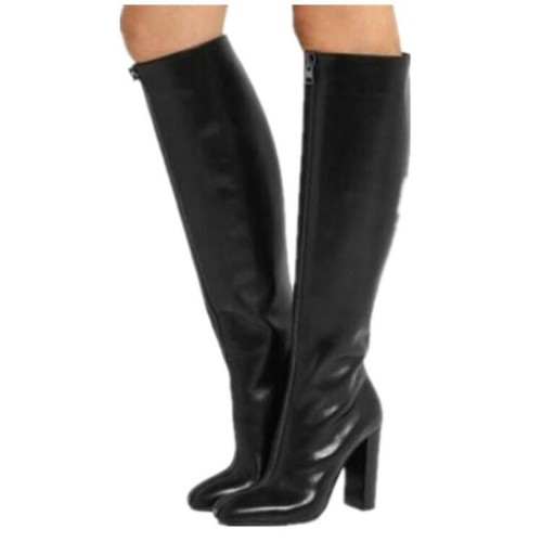 Casual Women's Round Toe Knee High 