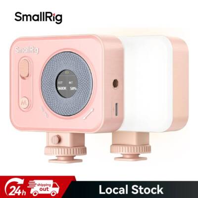 SmallRig Vibe P96 Pro Led Video Light, Portable Camera Video Light (Pink) 4786