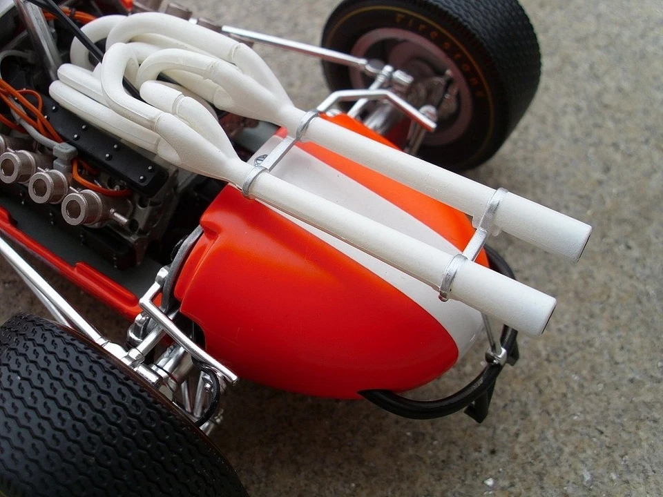 Ford Lotus Race Car Custom Built Metal Body Formula 1 18Racer24Indy 500Racing 12 - Image 3 of 4