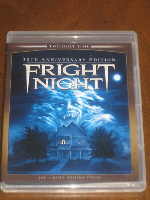 FRIGHT NIGHT (1985) (Blu-Ray) TWILIGHT TIME: Autographed By Director Tom Holland